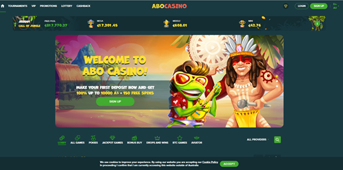 Abo casino Lobby