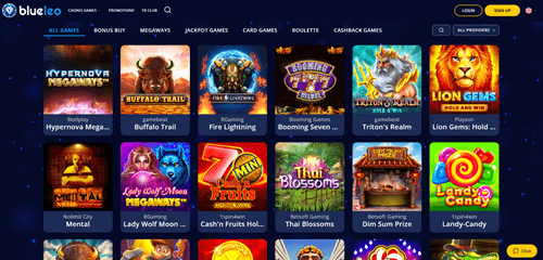 Blue-leo-Casino-Game-Selections
