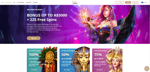Boho-Casino-Welcome-Bonus