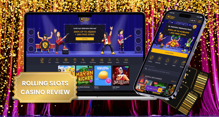 Rolling Slots Casino Welcome Bonus