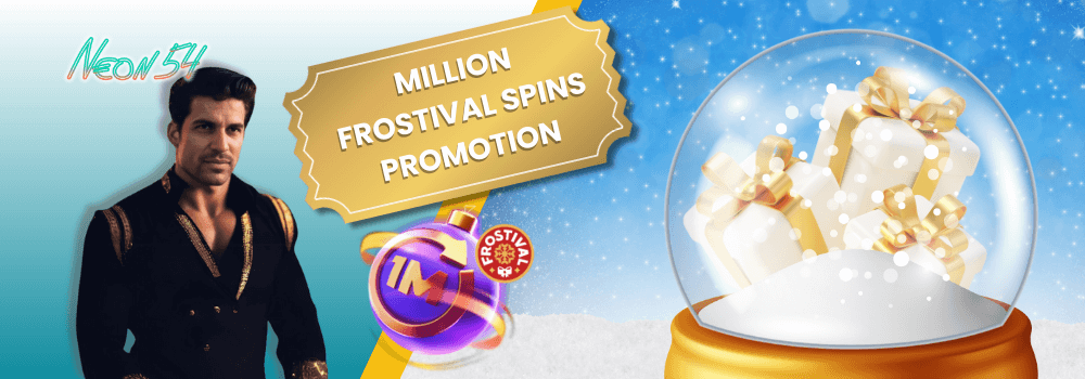Neon54 Casino Million Frostival Spins Promotion