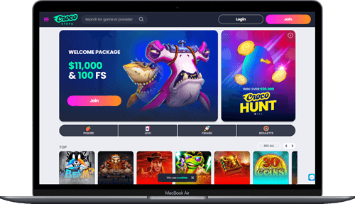 Croco Slots Lobby