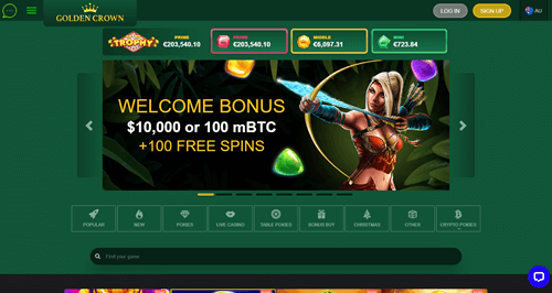 Golden Crown Mobile Casino