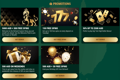Richard Casino Promos