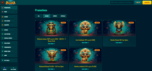 Spinanga Casino Promos