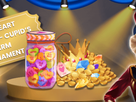 Sweetheart Jackpots  – Cupid’s Charm Tournament