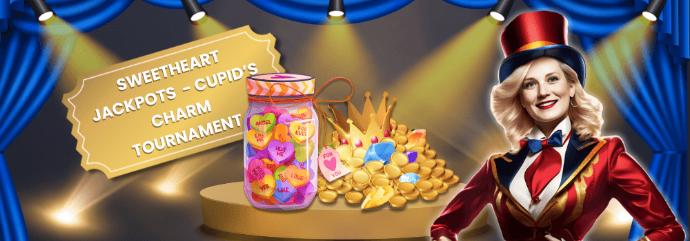 Sweetheart Jackpots - Cupid’s Charm Tournament