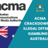 ACMA Crackdown on Illegal Offshore Gambling in Australia