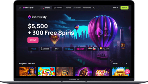 BetandPlay Casino Lobby