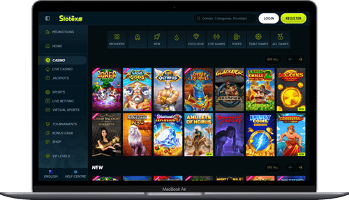 Slotexo Online Casino Games