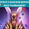 Slotexo CashCrab Monthly Race Tournament