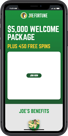 Joe Fortune Mobile Casino App