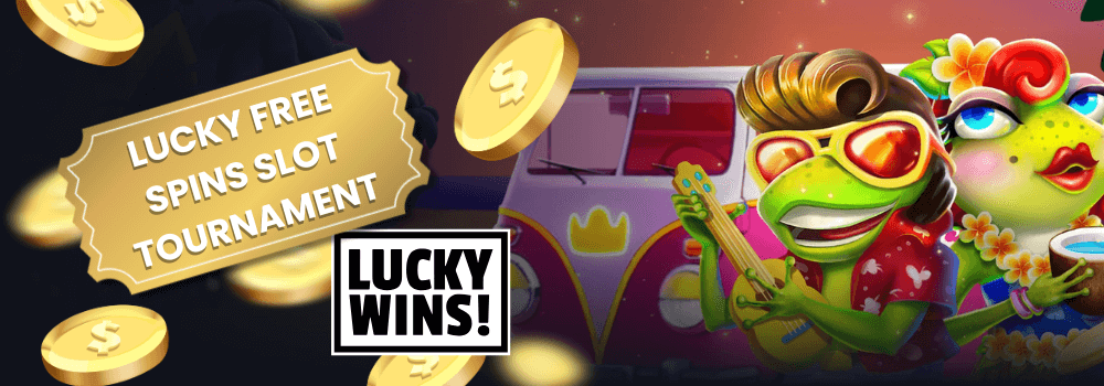 Lucky Free Spins Slot Tournament at LuckyWins