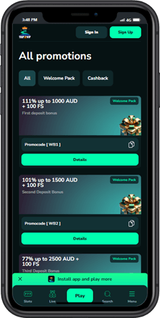 Trip2VIP Mobile Casino