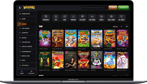 Wildsino Casino Games