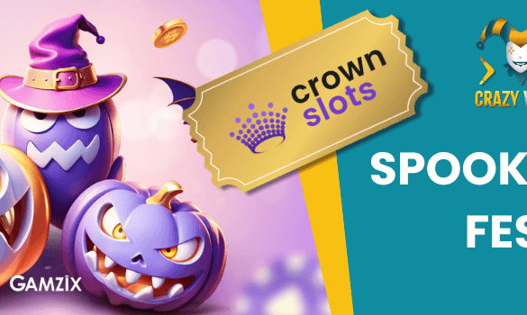 Spooky Spin Fest at CrownSlots Casino