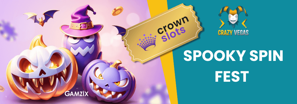 Spooky Spin Fest at Crown Slots Casino