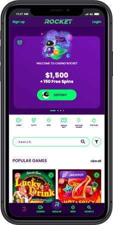 Rocket Mobile Casino