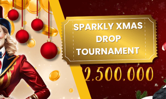 Sparkly Xmas Drop Tournament at LuckyWins Casino