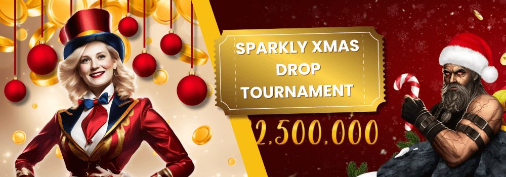 Sparkly Xmas Drop Tournament at LuckyWins Casino