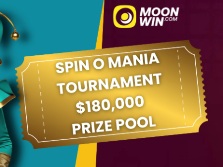 Moonwin Casino’s Spin-O-Mania Tournament: Win a Share of $180,000!