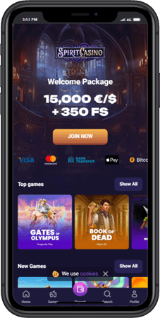 Spirit Mobile Casino
