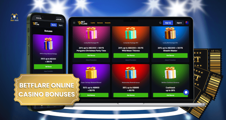 BetFlare Casino Bonuses