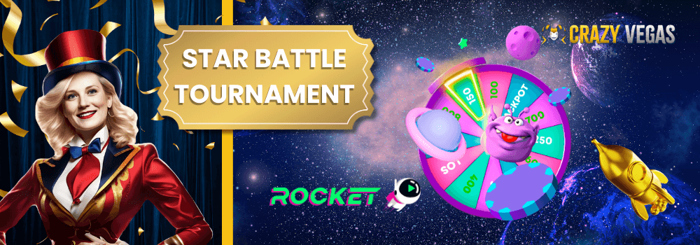 Casino Rocket's Star Battle Tournament