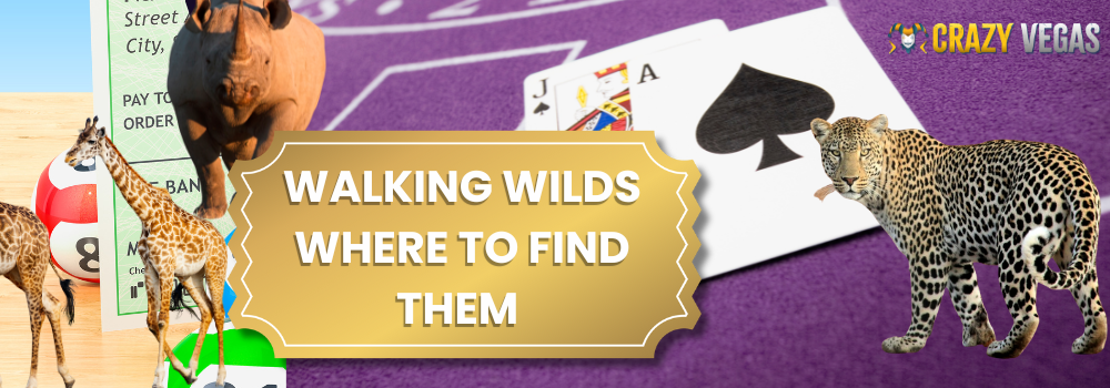 walking wilds - where to find them