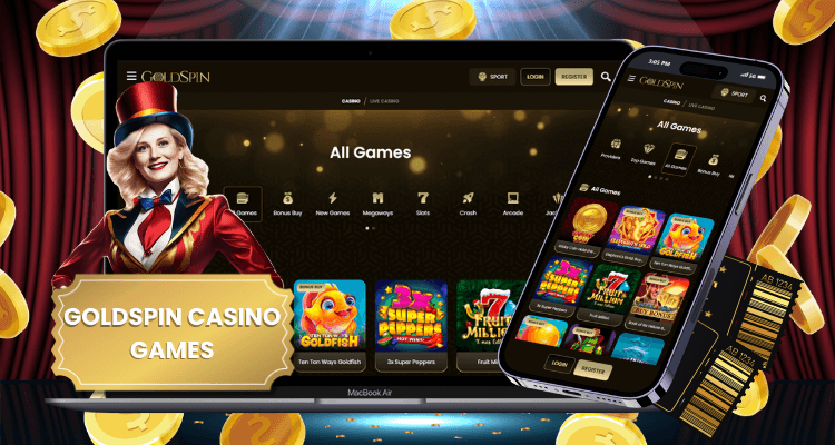 GoldSpin Online Casino Games