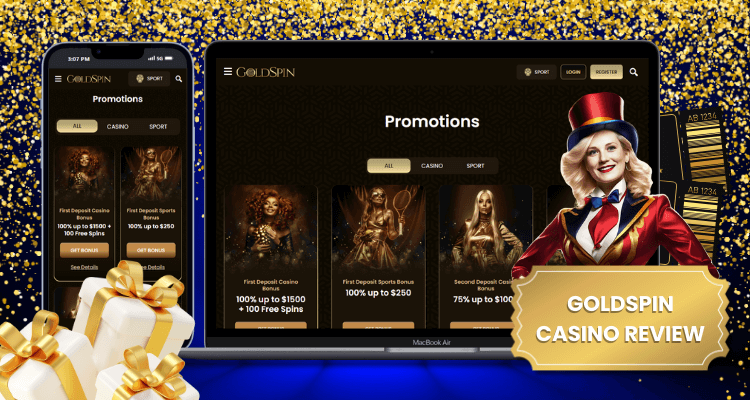 GoldSpin Casino Bonuses and Promotions