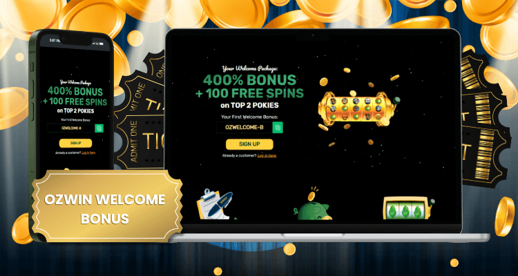 Ozwin First Deposit Bonus
