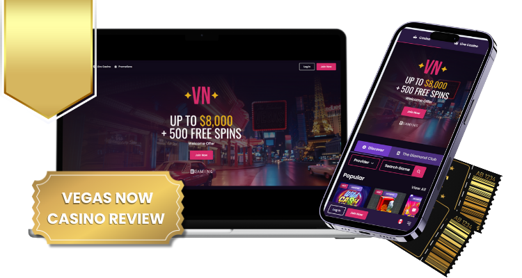 Vegas Now Casino Bonuses and Promotions
