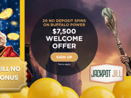 Jackpot Jill No Deposit Bonus