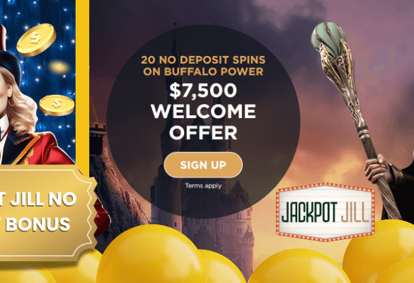 Jackpot Jill No Deposit Bonus
