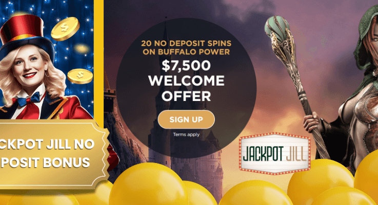 Jackpot Jill No Deposit Bonus