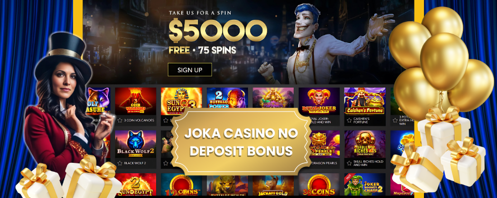 Joka Casino No Deposit Bonus