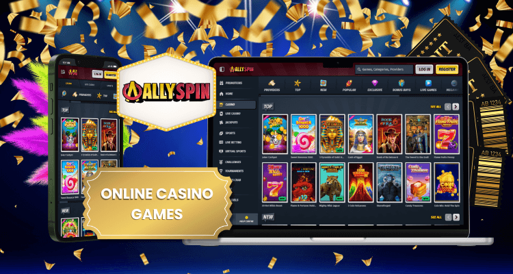AllySpin Online Casino Games