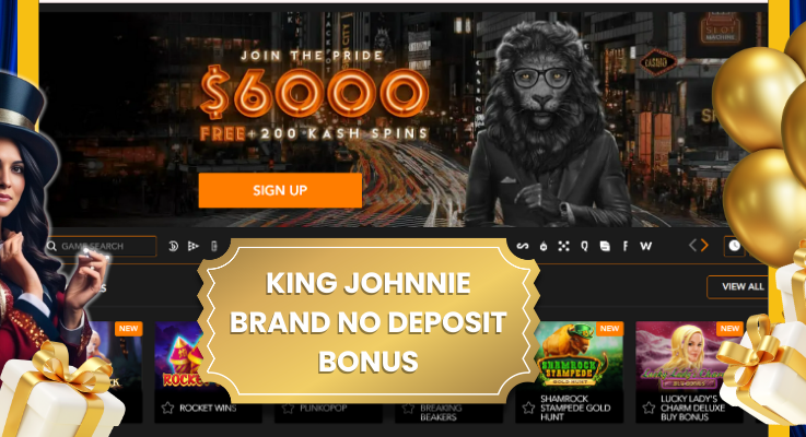 King Johnnie Casino No Deposit Bonus – Claim it Here!