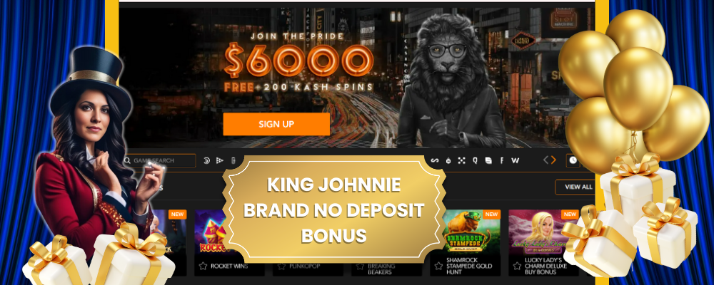 King Johnnie No Deposit