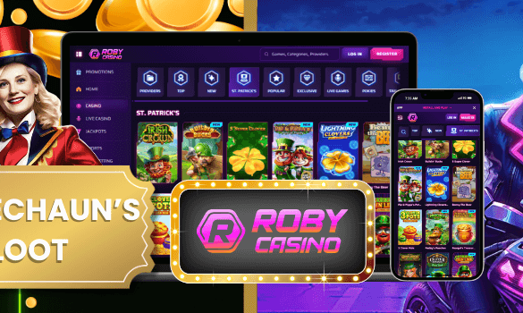 Leprechaun’s Loot Tournament at Roby Casino
