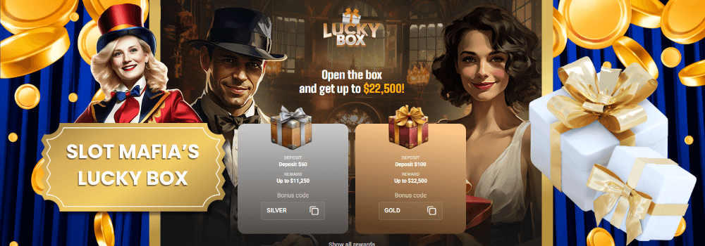Slot Mafia’s $22,500 Lucky Box Spectacle Awaits!
