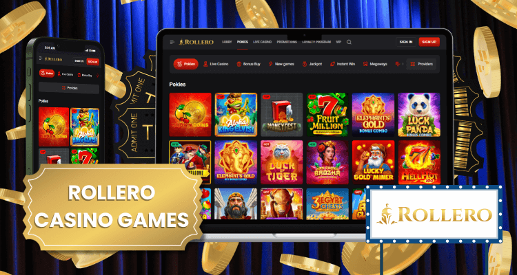 Rollero Online Casino Games