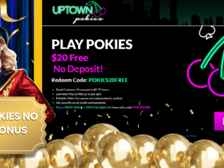 Uptown Pokies No Deposit Bonus