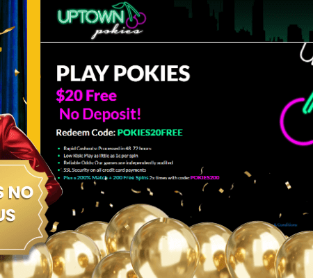 Uptown Pokies No Deposit Bonus