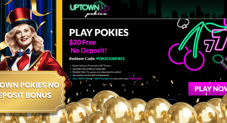 Uptown Pokies No Deposit Bonus